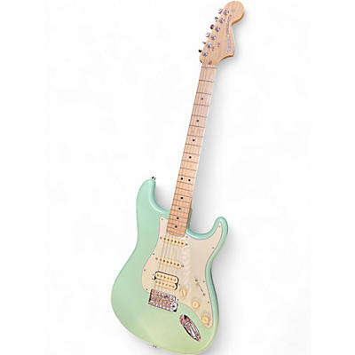 Used Fender American Performer Stratocaster HSS Satin surf green Solid Body Electric Guitar