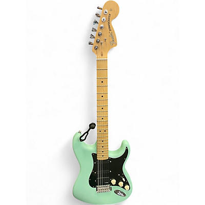 Used Fender American Performer Stratocaster HSS Surf Green Solid Body Electric Guitar