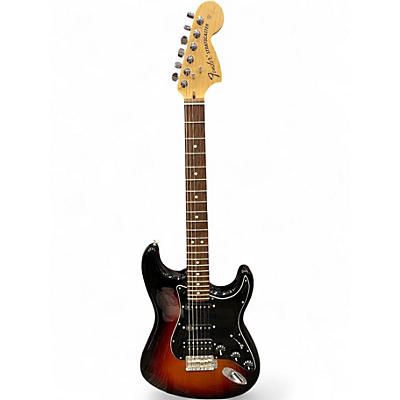 Used Fender American Performer Stratocaster HSS Tobacco Sunburst Solid Body Electric Guitar