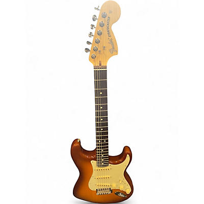 Used Fender American Performer Stratocaster Honeyburst Solid Body Electric Guitar