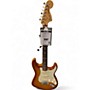 Used Fender American Performer Stratocaster SSS Amber Solid Body Electric Guitar Amber