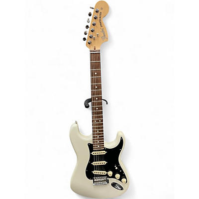 Used Fender American Performer Stratocaster SSS Arctic White Solid Body Electric Guitar