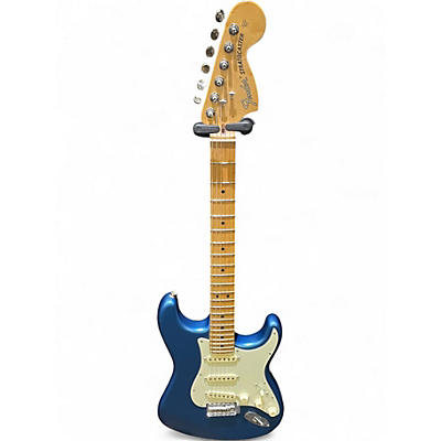 Used Fender American Performer Stratocaster SSS Blue Solid Body Electric Guitar
