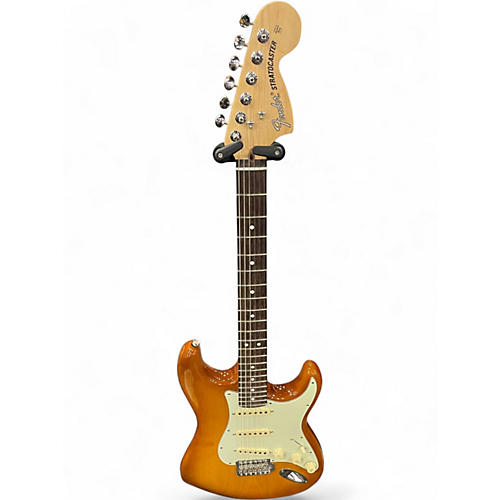 Used Fender American Performer Stratocaster SSS Honey Burst Solid Body Electric Guitar Honey Burst