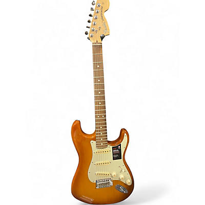 Used Fender American Performer Stratocaster SSS Honey Burst Solid Body Electric Guitar