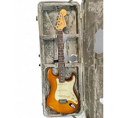 Used Fender American Performer Stratocaster SSS Honey Burst Solid Body Electric Guitar