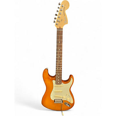 Used Fender American Performer Stratocaster SSS Honey Burst Solid Body Electric Guitar