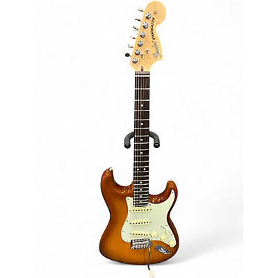 Used Fender American Performer Stratocaster SSS Honey Burst Solid Body Electric Guitar