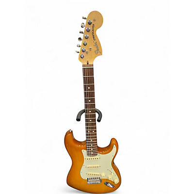 Used Fender American Performer Stratocaster SSS Honey Burst Solid Body Electric Guitar