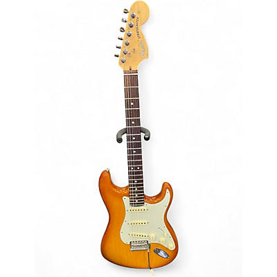 Used Fender American Performer Stratocaster SSS Honey Burst Solid Body Electric Guitar