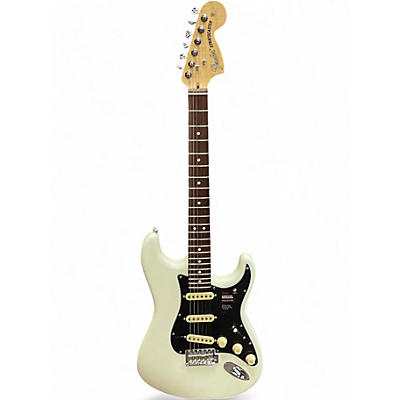 Used Fender American Performer Stratocaster SSS Olympic White Solid Body Electric Guitar