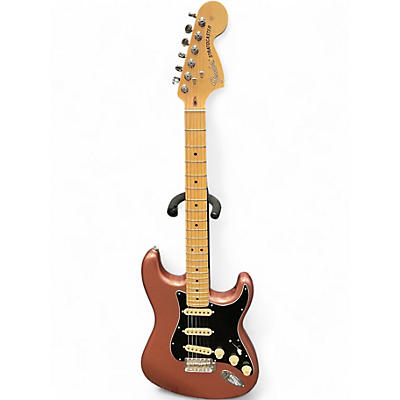 Used Fender American Performer Stratocaster SSS PINK MIST Solid Body Electric Guitar