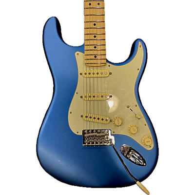 Fender Used Fender American Performer Stratocaster SSS Satin Blue Solid Body Electric Guitar