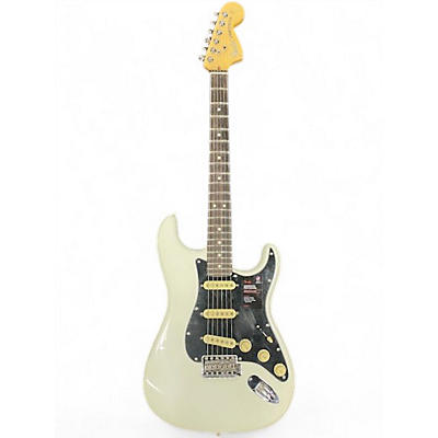 Used Fender American Performer Stratocaster SSS White Solid Body Electric Guitar