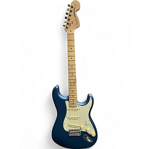 Fender Used Fender American Performer Stratocaster SSS satin lake placid blue Solid Body Electric Guitar satin lake placid blue