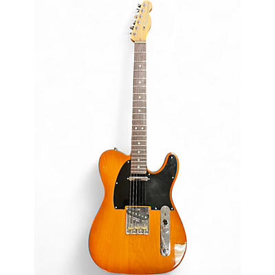 Used Fender American Performer Telecaster Amber Solid Body Electric Guitar