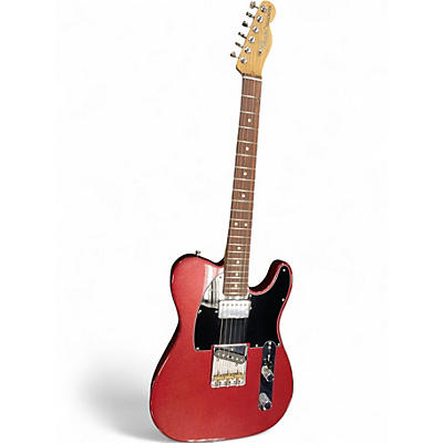 Used Fender American Performer Telecaster Hum Burgundy Solid Body Electric Guitar