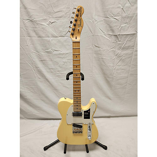 Fender Used Fender American Performer Telecaster Hum Vintage White Solid Body Electric Guitar Vintage White