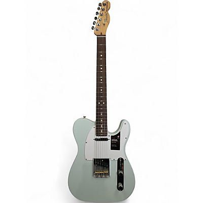 Used Fender American Performer Telecaster Surf Green Solid Body Electric Guitar
