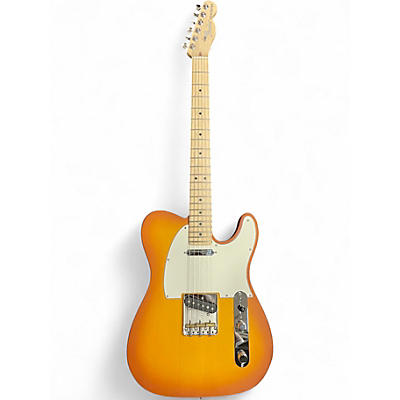 Used Fender American Performer Timber Telecaster Honey Burst Solid Body Electric Guitar