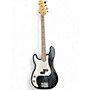Used Fender American Precision Bass LEFT BLACK Electric Bass Guitar BLACK