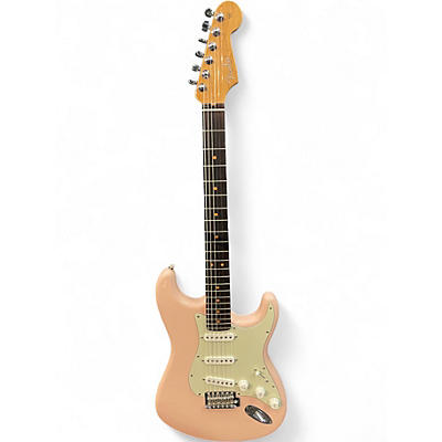 Used Fender American Pro II Shell Pink Solid Body Electric Guitar