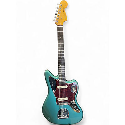 Used Fender American Professional Classic Jaguar Sherwood Green Metallic Solid Body Electric Guitar