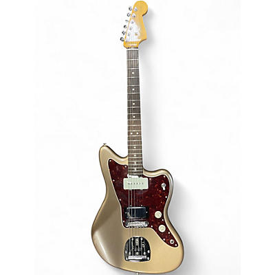 Used Fender American Professional Classic Jazzmaster Faded Firemist Gold Solid Body Electric Guitar