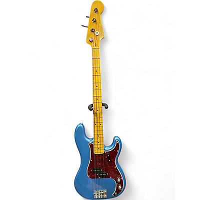 Used Fender American Professional Classic Precision Bass Lake Placid Blue Electric Bass Guitar