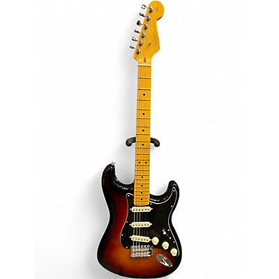 Used Fender American Professional Classic Stratocaster Brown Sunburst Solid Body Electric Guitar