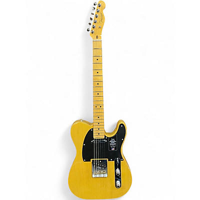 Used Fender American Professional Classic Telecaster Butterscotch Blonde Solid Body Electric Guitar