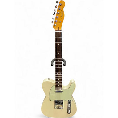 Used Fender American Professional Classic Telecaster Olympic Pearl Solid Body Electric Guitar