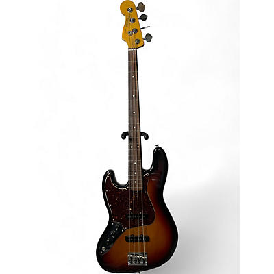 Fender Used Fender American Professional II Jazz Bass 2 Color Sunburst Electric Bass Guitar