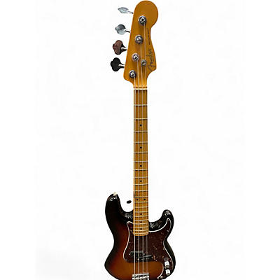 Used Fender American Professional II Jazz Bass 3 Color Sunburst Electric Bass Guitar