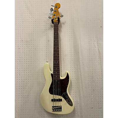 Fender Used Fender American Professional II Jazz Bass Antique White Electric Bass Guitar