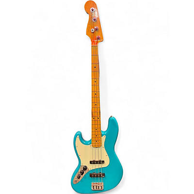 Used Fender American Professional II Jazz Bass Blue Electric Bass Guitar