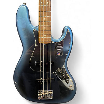 Used Fender American Professional II Jazz Bass DARK KNIGHT Electric Bass Guitar