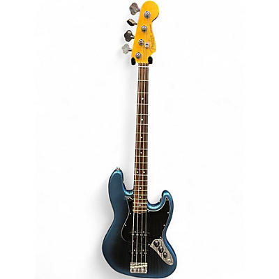 Used Fender American Professional II Jazz Bass Dark Knight Electric Bass Guitar