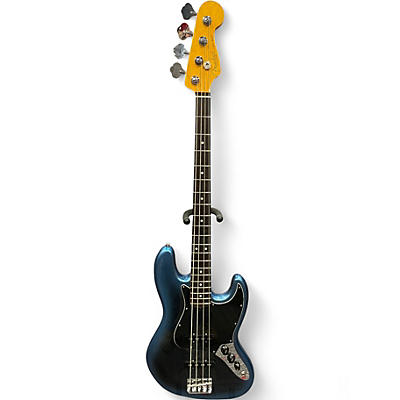 Used Fender American Professional II Jazz Bass Dark Night Electric Bass Guitar