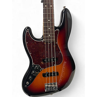 Used Fender American Professional II Jazz Bass LH Tobacco Sunburst Electric Bass Guitar