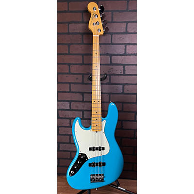 Fender Used Fender American Professional II Jazz Bass MIAMI BLUE Electric Bass Guitar