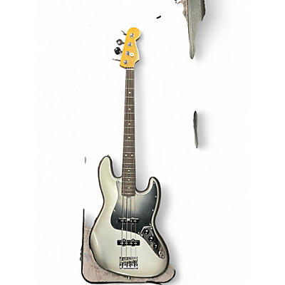 Used Fender American Professional II Jazz Bass Metallic Gray Electric Bass Guitar