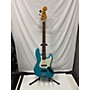 Used Fender Used Fender American Professional II Jazz Bass Miami Blue Electric Bass Guitar Miami Blue