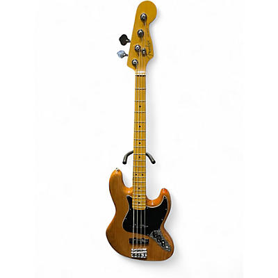 Used Fender American Professional II Jazz Bass Natural Electric Bass Guitar