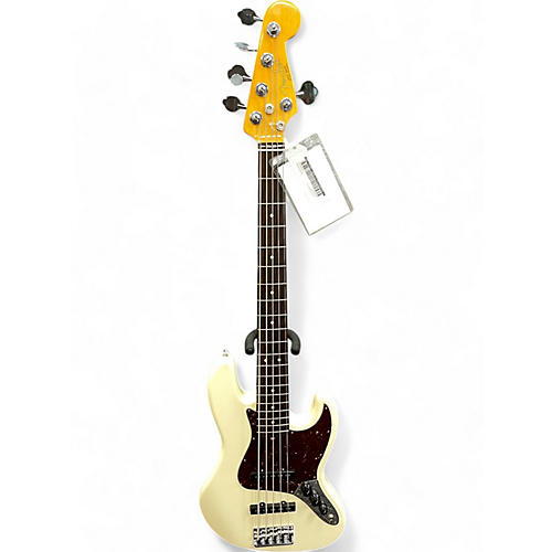 Used Fender American Professional II Jazz Bass Olympic White Electric Bass Guitar Olympic White