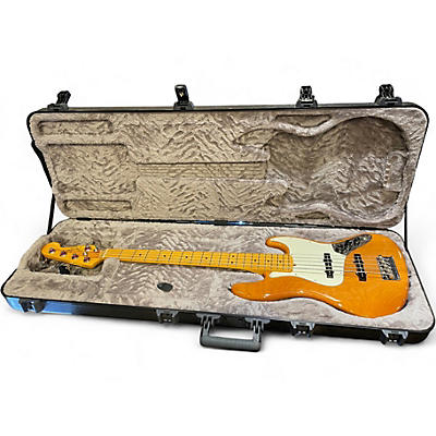 Used Fender American Professional II Jazz Bass V Roasted Pine Electric Bass Guitar