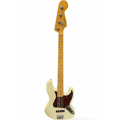 Used Fender American Professional II Jazz Bass White Electric Bass Guitar