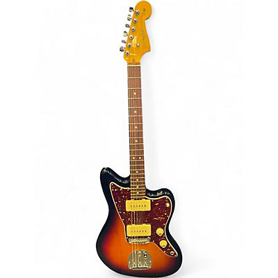 Used Fender American Professional II Jazzmaster 3 Tone Sunburst Solid Body Electric Guitar