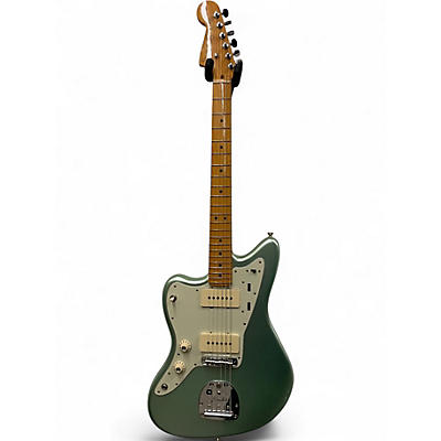 Used Fender American Professional II Jazzmaster Left Handed Surf Green Electric Guitar