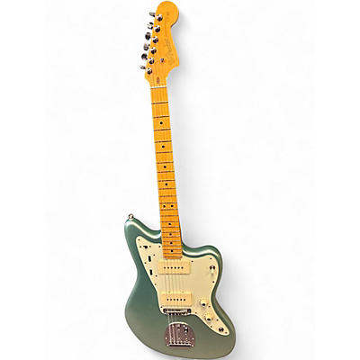 Used Fender American Professional II Jazzmaster  Mystic Surf Green Solid Body Electric Guitar